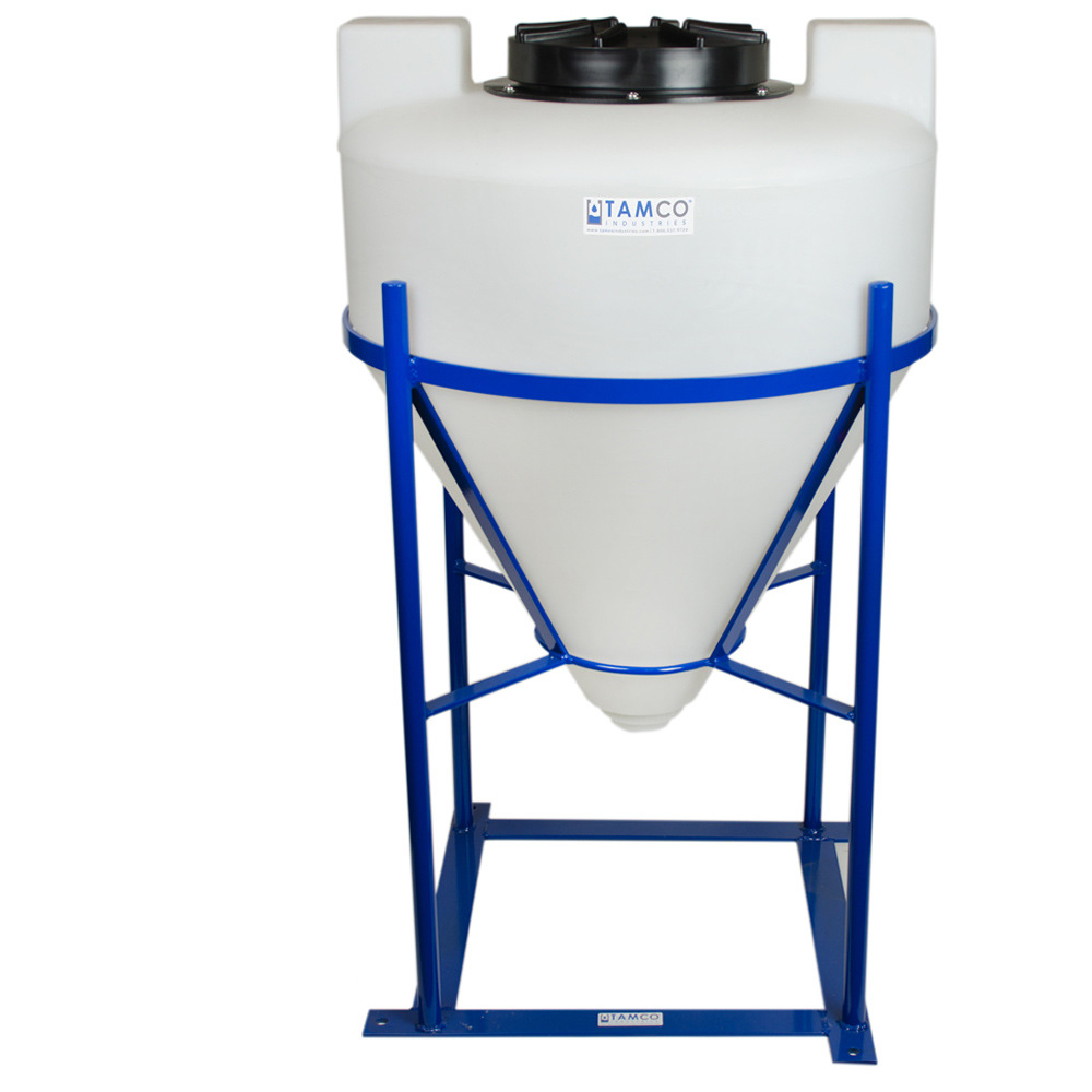 Gallon Tamco Cone Bottom Tank With Cone Angle Mixer Mounts