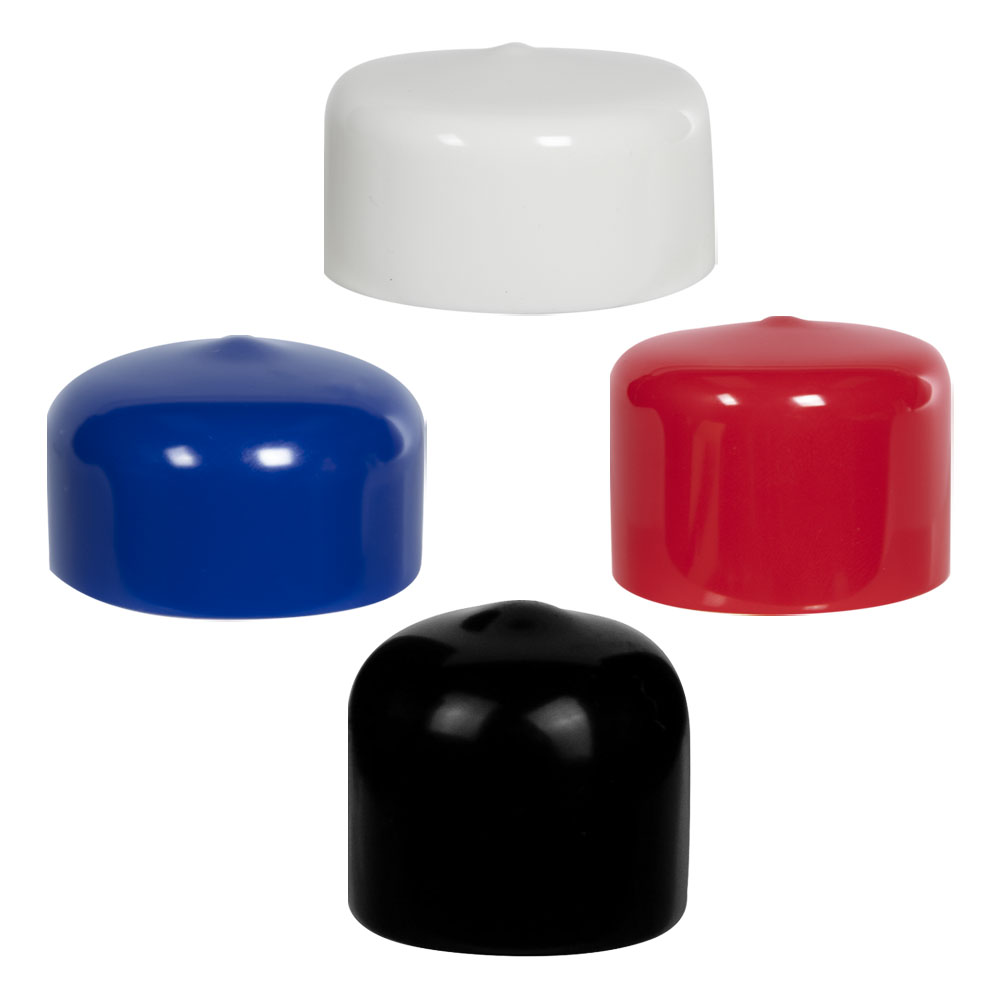 round vinyl plastic caps