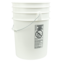 6 Gallon Round Buckets & Lids