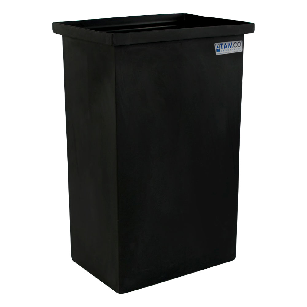 27 Gallon Black Polyethylene Tank - 18