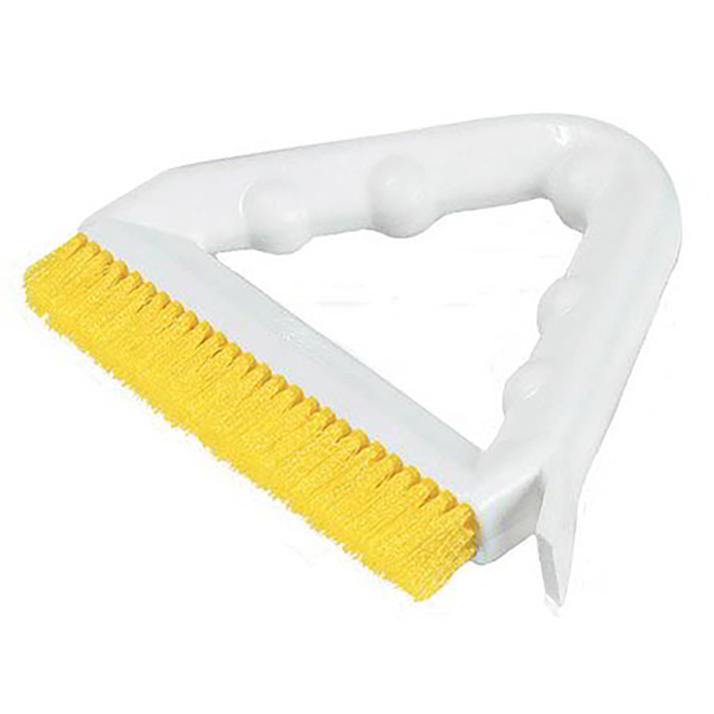 41323EC04 - Spart 9 Color Coded Tile and Grout Brush - Yellow