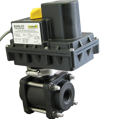 Banjo® Electric Ball Valves