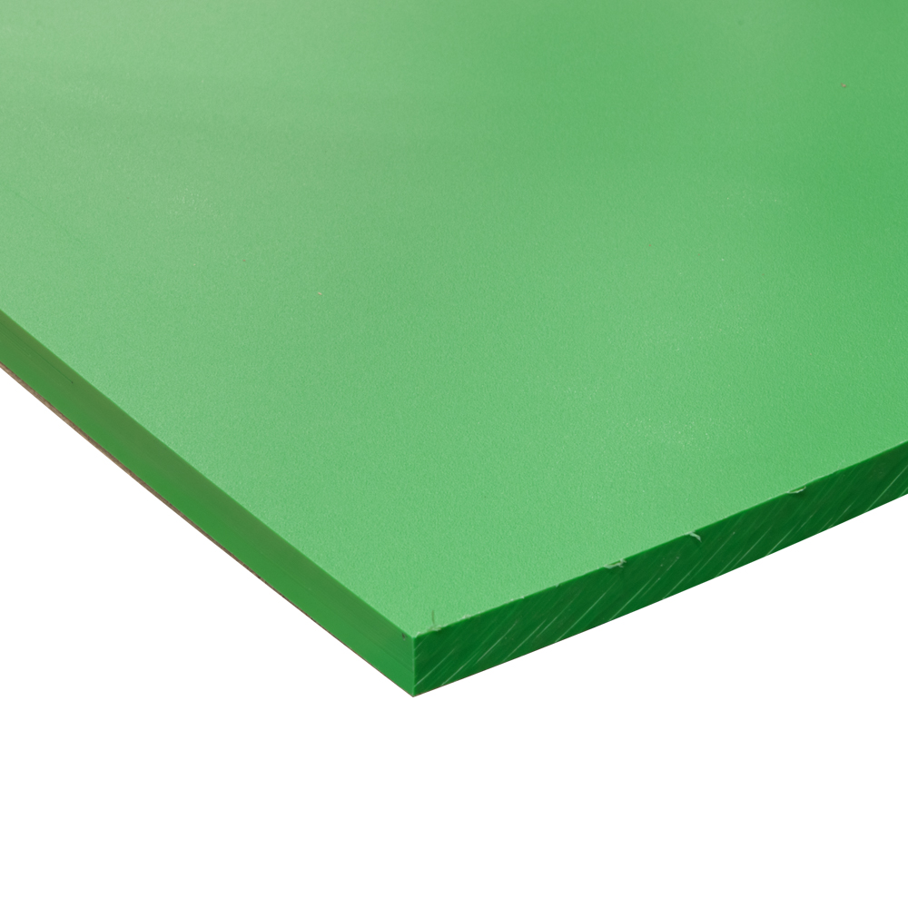 3/4 x 48 x 96 Green HDPE King CuttingColors® Cutting Board