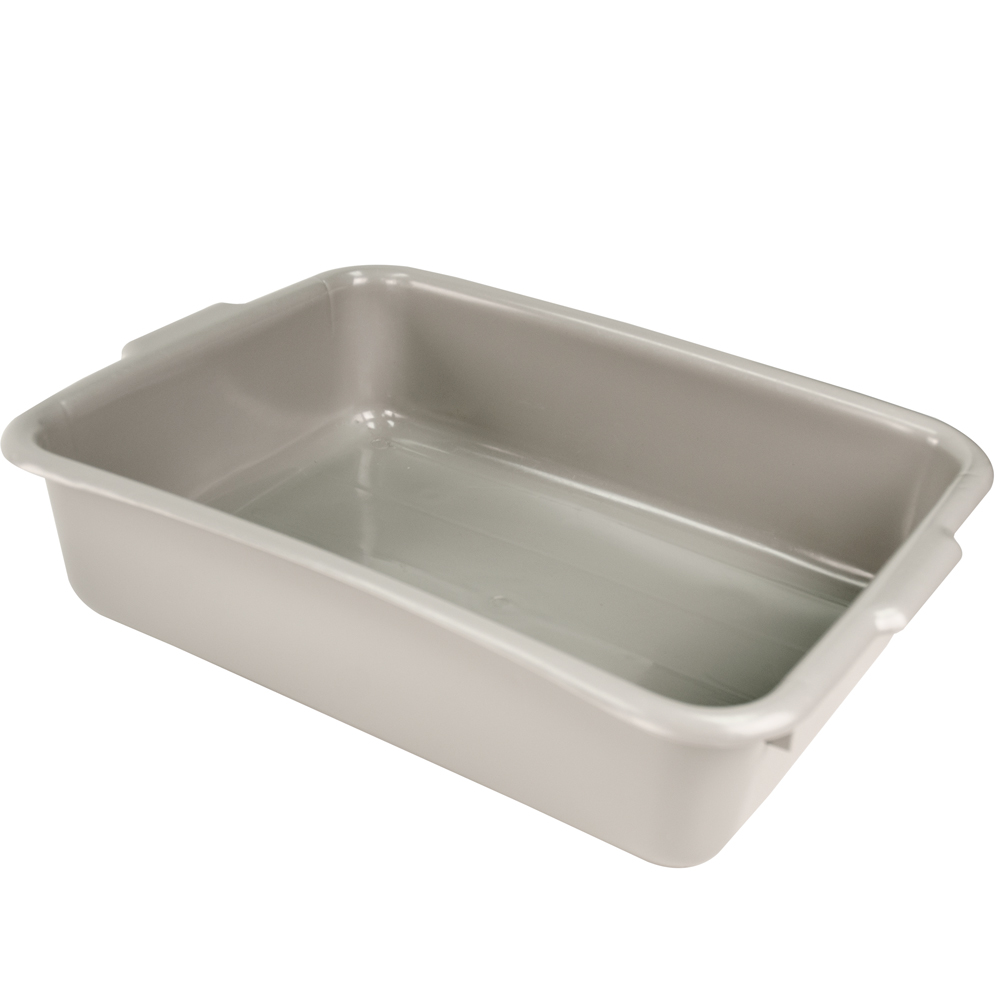 Gray HDPE Pan with Handles 20