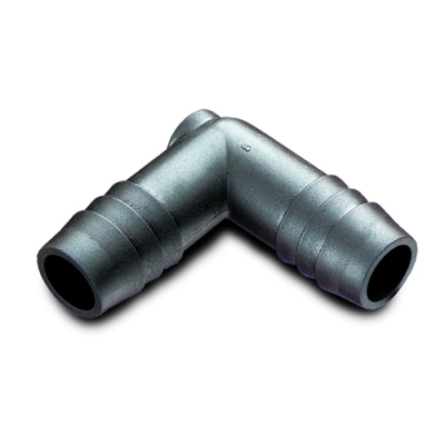 Black HDPE Hose Barb Elbows