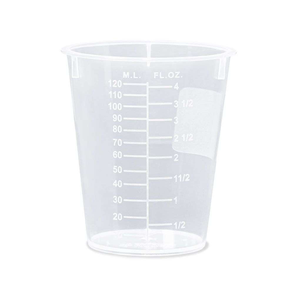 120mL Natural Polypropylene Stackable Beakers - Case of 1000 | U.S ...