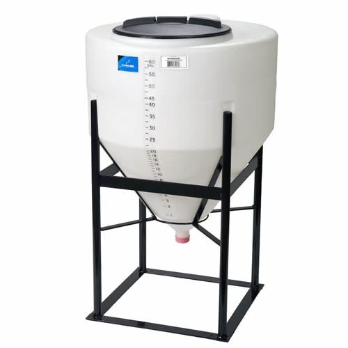 50 Gallon Double-Walled Bulk Storage Tank 27 Dia. x 38 Hgt