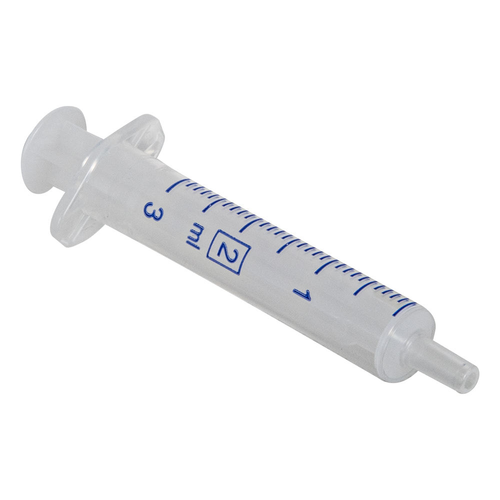 3mL Sterile 3-Part Plastic Syringe with Luer Slip Centric Tip