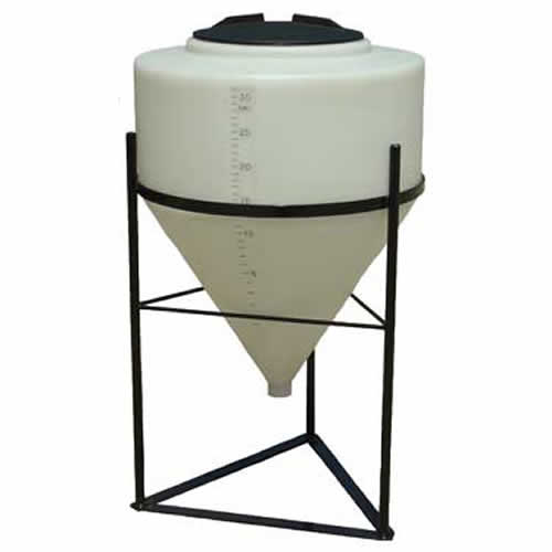 50 Gallon Double-Walled Bulk Storage Tank 27 Dia. x 38 Hgt