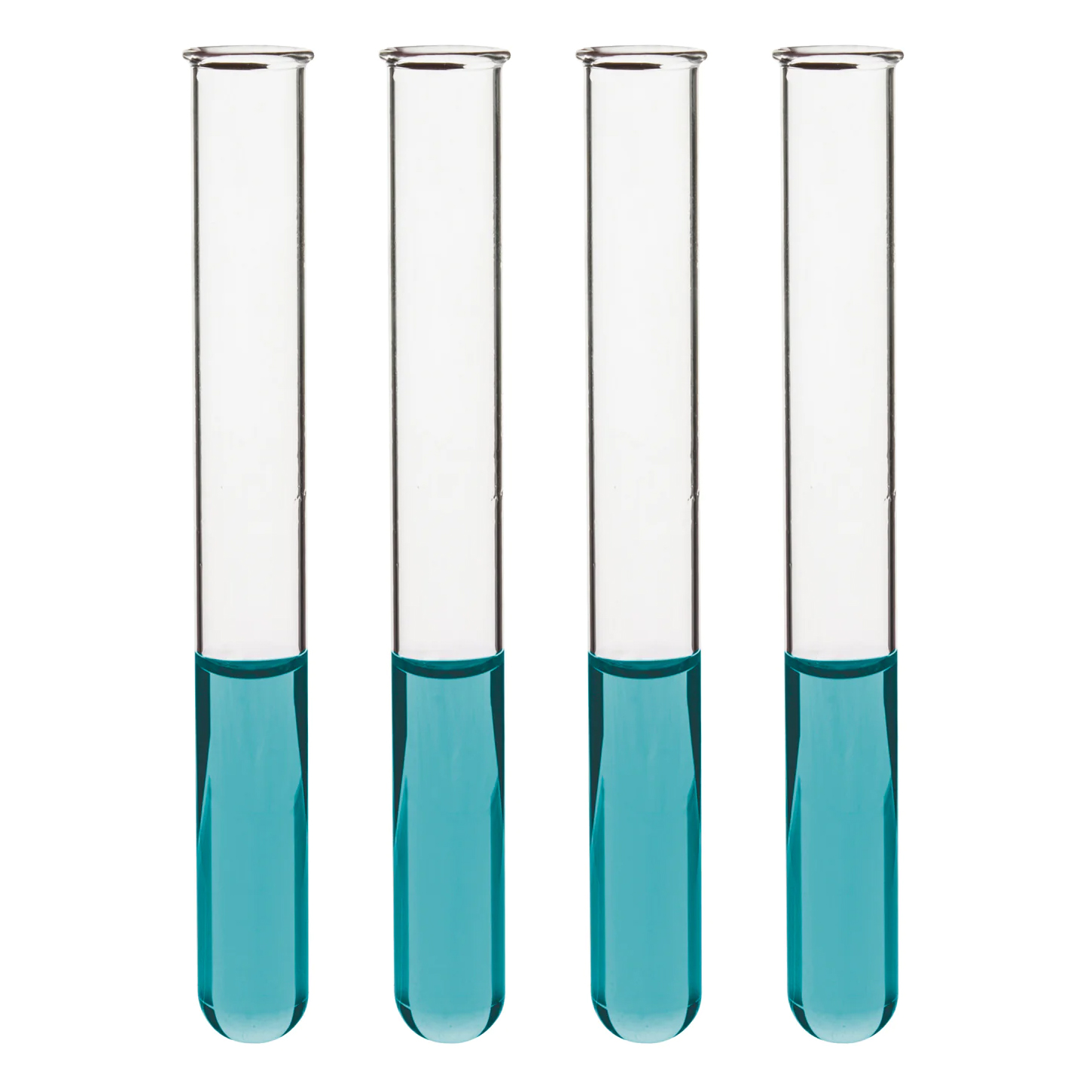 3mL Rimmed Clear Glass Test Tube - Case of 48 | U.S. Plastic Corp.