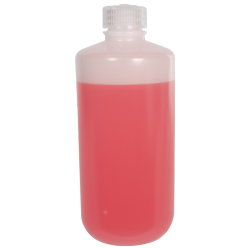 16 oz./500mL Nalgene™ Lab Quality Narrow Mouth HDPE Bottle with 28mm Cap