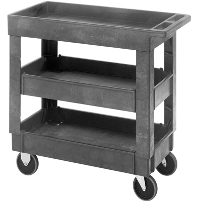 Quantum® Plastic Utility Carts | U.S. Plastic Corp.