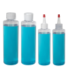 Clear PVC Cylindrical Bottles