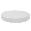 120/400 White Polypropylene Unlined Ribbed Cap