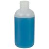 4 oz. Natural HDPE Boston Round Bottle with 24/410 Neck  (Cap Sold Separately)