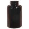 500cc Dark Amber PET Packer Bottle with 45/400 Neck (Cap Sold Separately)