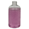 8 oz. Clear PET Squat Boston Round Bottle with 24/410 Neck (Caps Sold Separately)