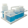 Nalgene™ Multi-bottle White Polycarbonate Rack