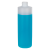 16 oz. Natural HDPE Cylindrical Sample Bottle with 24/410 Neck (Cap sold Separately)