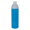 8 oz. Natural HDPE Cosmo Bottle 24/410 Neck  (Cap Sold Separately)