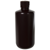 32 oz./1000mL Nalgene™ Amber HDPE Narrow Mouth Economy Bottle with 38mm Cap