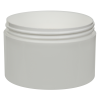 10 oz. White Polypropylene Straight-Sided Round Jar with 100/400 Neck (Cap Sold Separately)