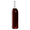 750mL Clear Punt Bottom Glass Bottle with Cork Neck