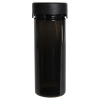 8 oz./240cc Translucent Black PET Aviator Container with Black CR Cap & Seal