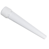 113mm White PET Aviator Tube with White Cap & Seal