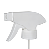 28/400 White Polypropylene Retail Trigger Sprayer with 10" Dip Tube & 0.8mL Output