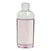 1 oz. Clear PET Cosmo High Clarity Oval Bottle with 15/415 White Ribbed Cap with F217 Liner