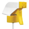 28/400 White/Yellow Trigger Sprayer with 9-1/4" Dip Tube