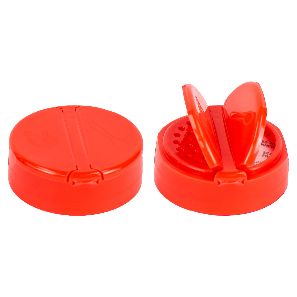 53/485 Red 13 Hole Flapper® Spice Cap with PS113 Liner - .100