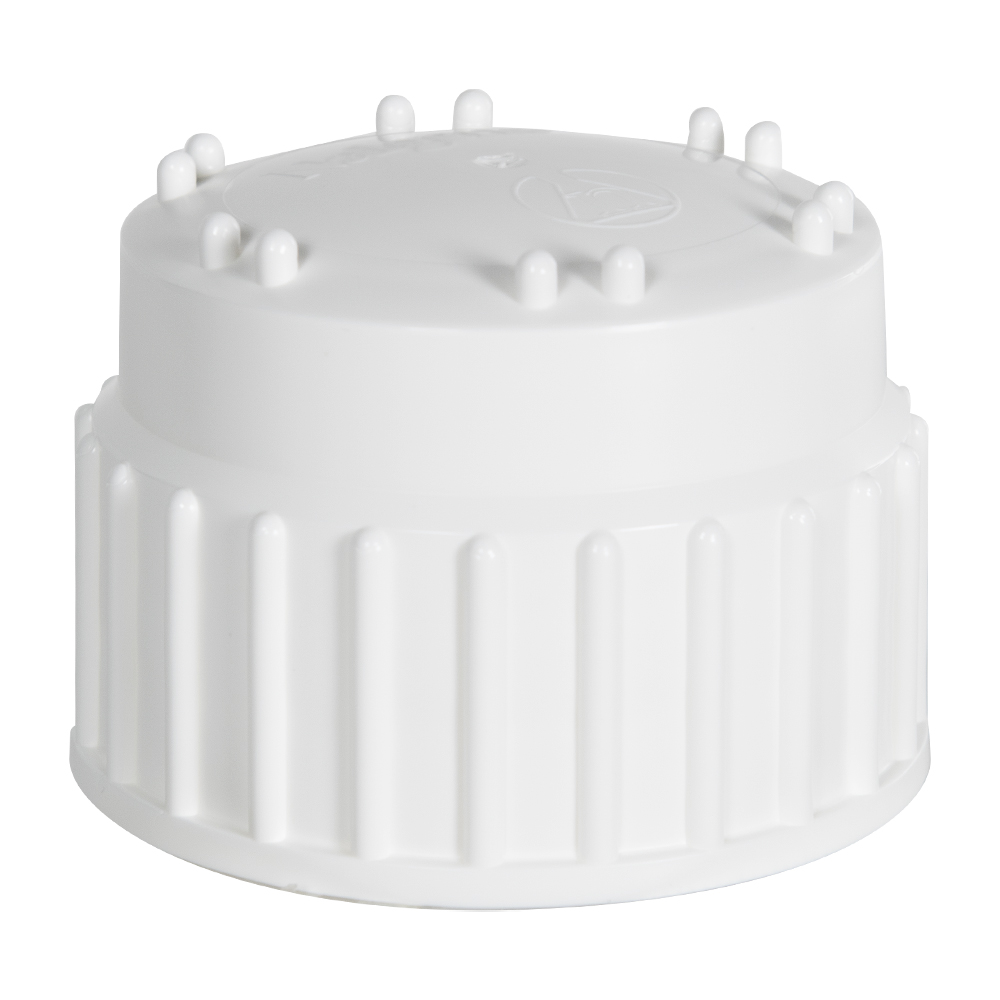 125509 - 7ml Copolymer Plastic Vial, Unlined White Poly Screw Cap, Bulk  Pack, 1000 per Case