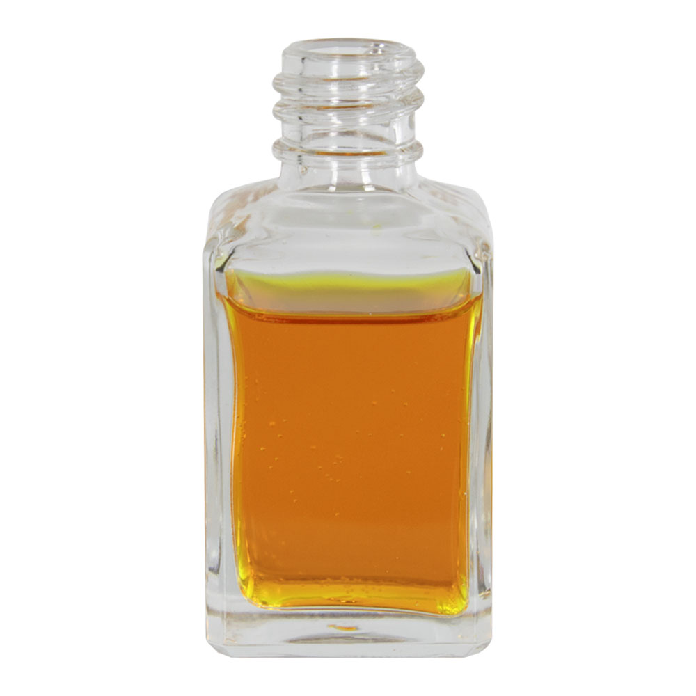 Rounded Square Glass Bottle