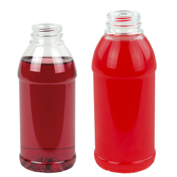 Round Bullet PET Beverage Bottles with DBJ Neck