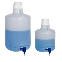 Diamond® RealSeal™ Round LDPE Carboys with Spigot