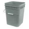 Economy Gray 4 Gallon Square Bucket