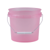 Leaktite® Translucent Pink 1 Gallon Pail