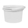 3 Gallon Lite Latch® White Bucket