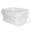 1 Gallon/4 Liter InPack Polypropylene Rectangular Pail with Handle