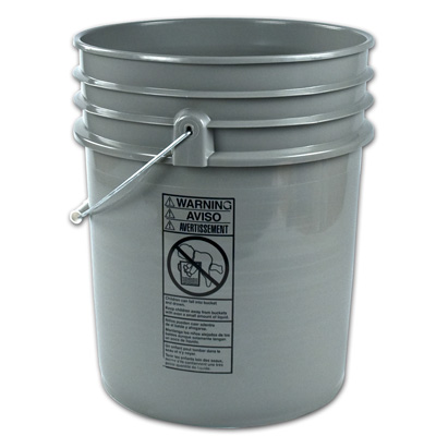 gray bucket