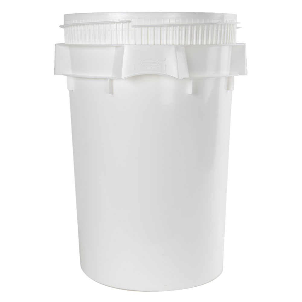 2-1/2 Gallon Lite Latch® White Bucket