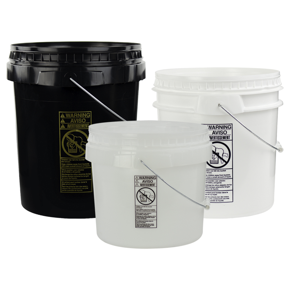 where to buy plastic buckets with lids