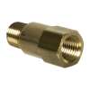 1/4" MNPT x 1/4" FNPT Series 410 Brass Check Valve with Viton™ Seals - 1/3 PSI