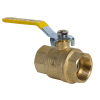 1-1/4" FNPT Brass Full Port Ball Valve