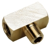 1/2" FPT x 1/2" FPT x 1/2" MPT Brass Male Branch Tee