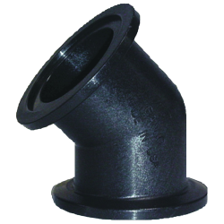 Banjo® Manifold 45° Flanged Couplings - Flange x Flange