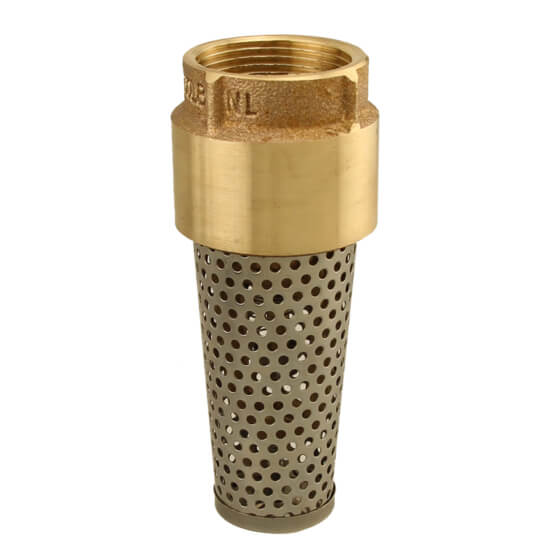 Brass No-Lead Foot Valves