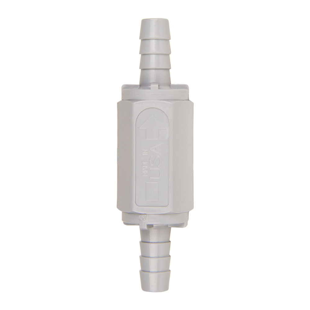 3/8" Hose Barb x 3/8" Hose Barb Series 426 PVC Check Valve ...